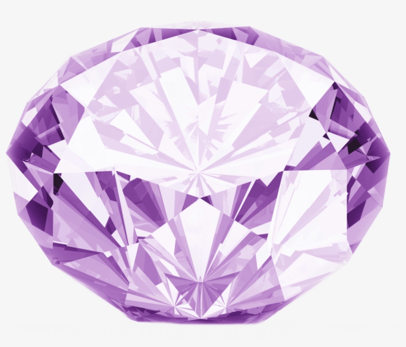 Free Png Purple Diamond Png Images Transparent - Transparent Background Crystal Png, transparent png #1870783