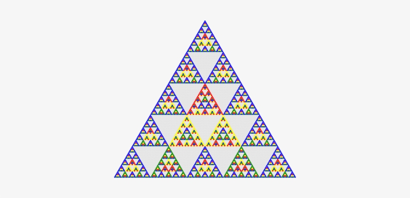 Here Are The First 125 Rows Of The Triangle Mod - Odd Even Pascal's Triangle, transparent png #1870871