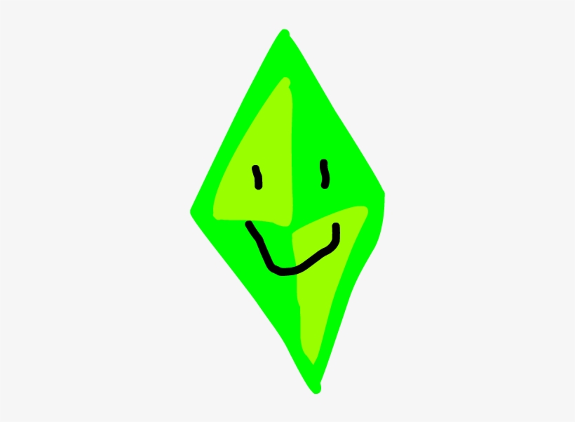 The Sims Diamond By Pngos - Bfdi Sims, transparent png #1871231