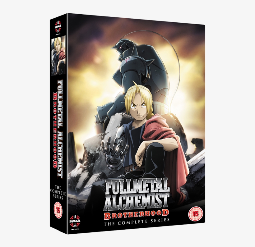 Fullmetal Alchemist Brotherhood The Complete Series - Full Metal Alchemist Brotherhood: Complete Series (dvd, transparent png #1871325