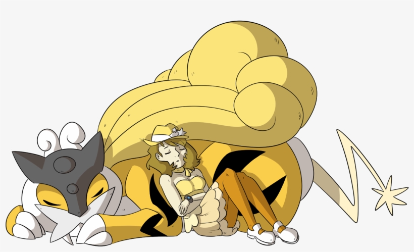 Trainer & Raikou - Raikou And Trainer, transparent png #1871482