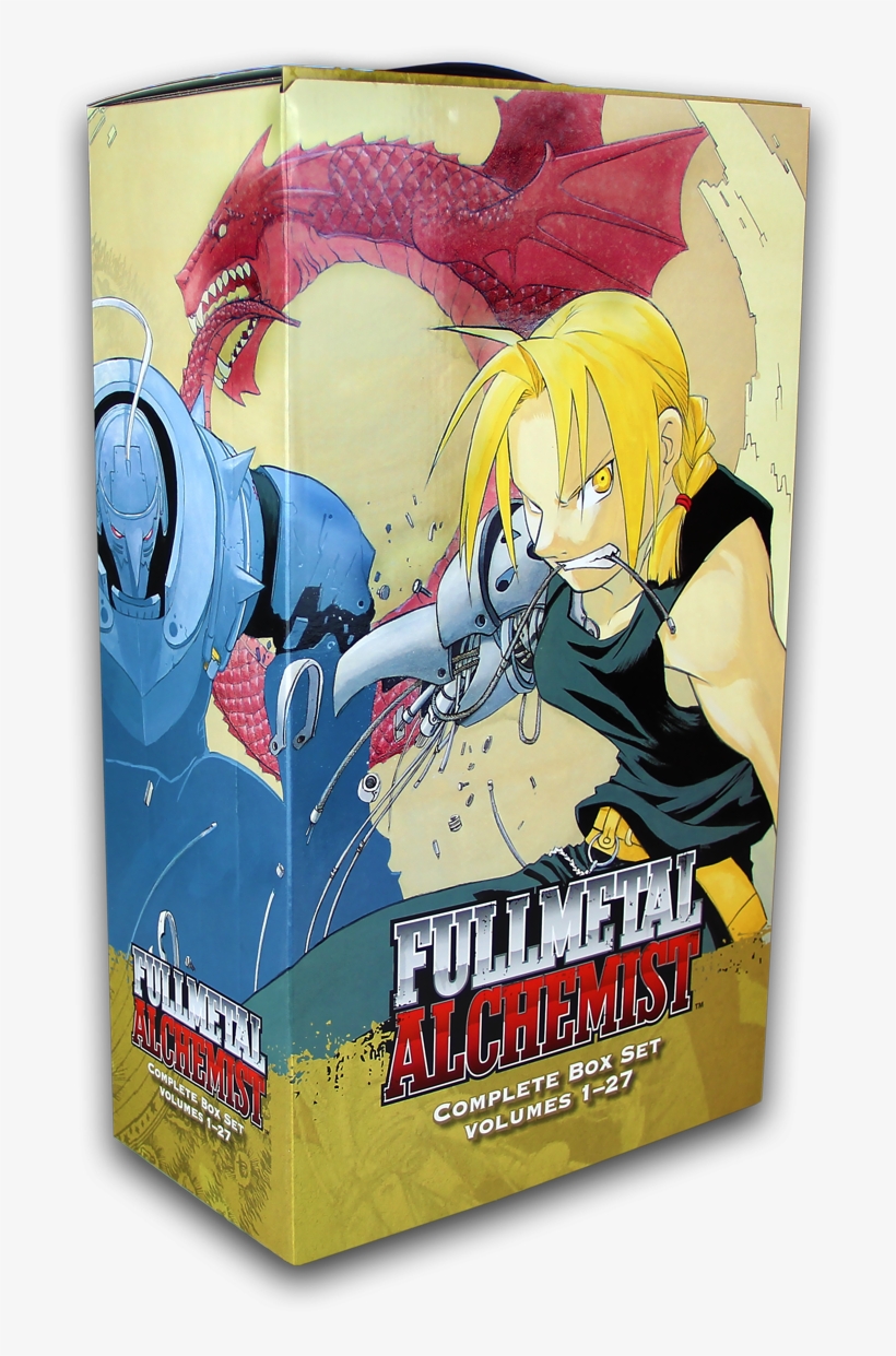 Fullmetal Alchemist Complete Box Set Volumes 127 Free Transparent PNG Download PNGkey