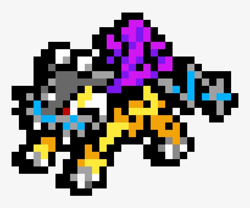 Raikou - Pixel Art Pokemon Raikou, transparent png #1871778