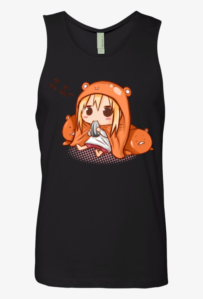 Umaru Chan Men's Premium Tank Top - Shopbozz Umaru Chan T-shirt Many Types, Sizes And Colors, transparent png #1871804