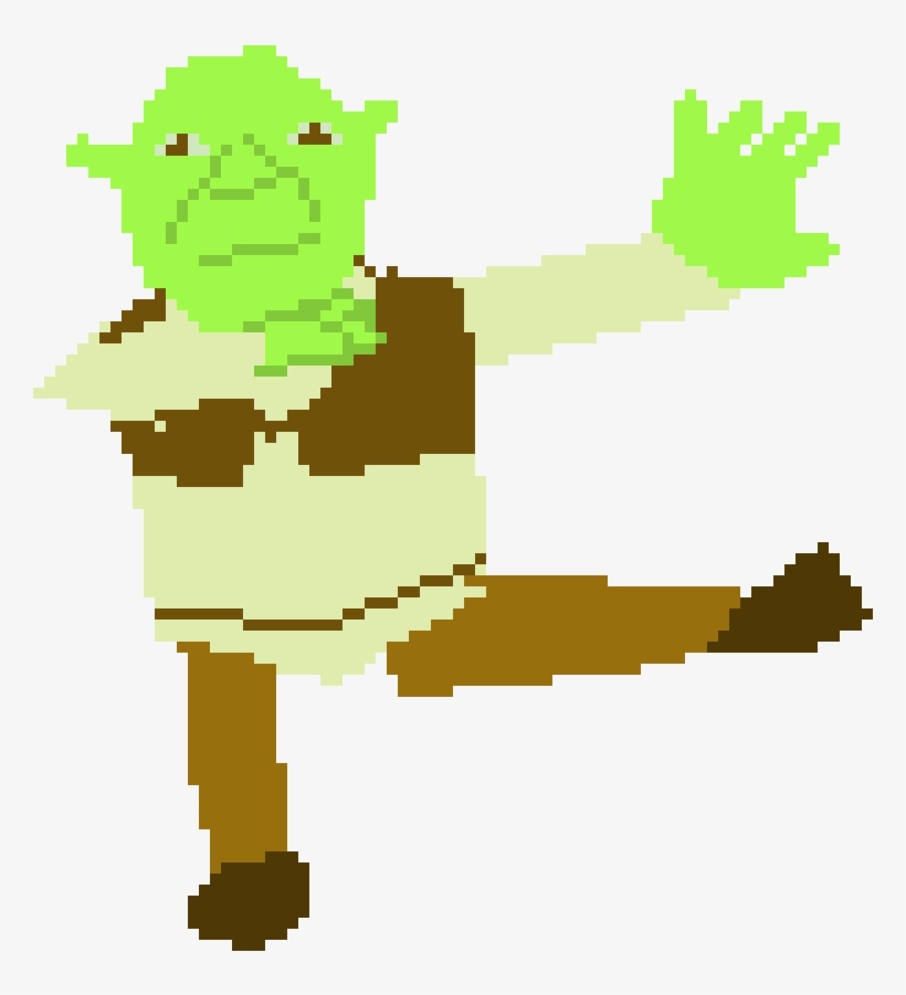 Shrek Dabbing, transparent png #1872269