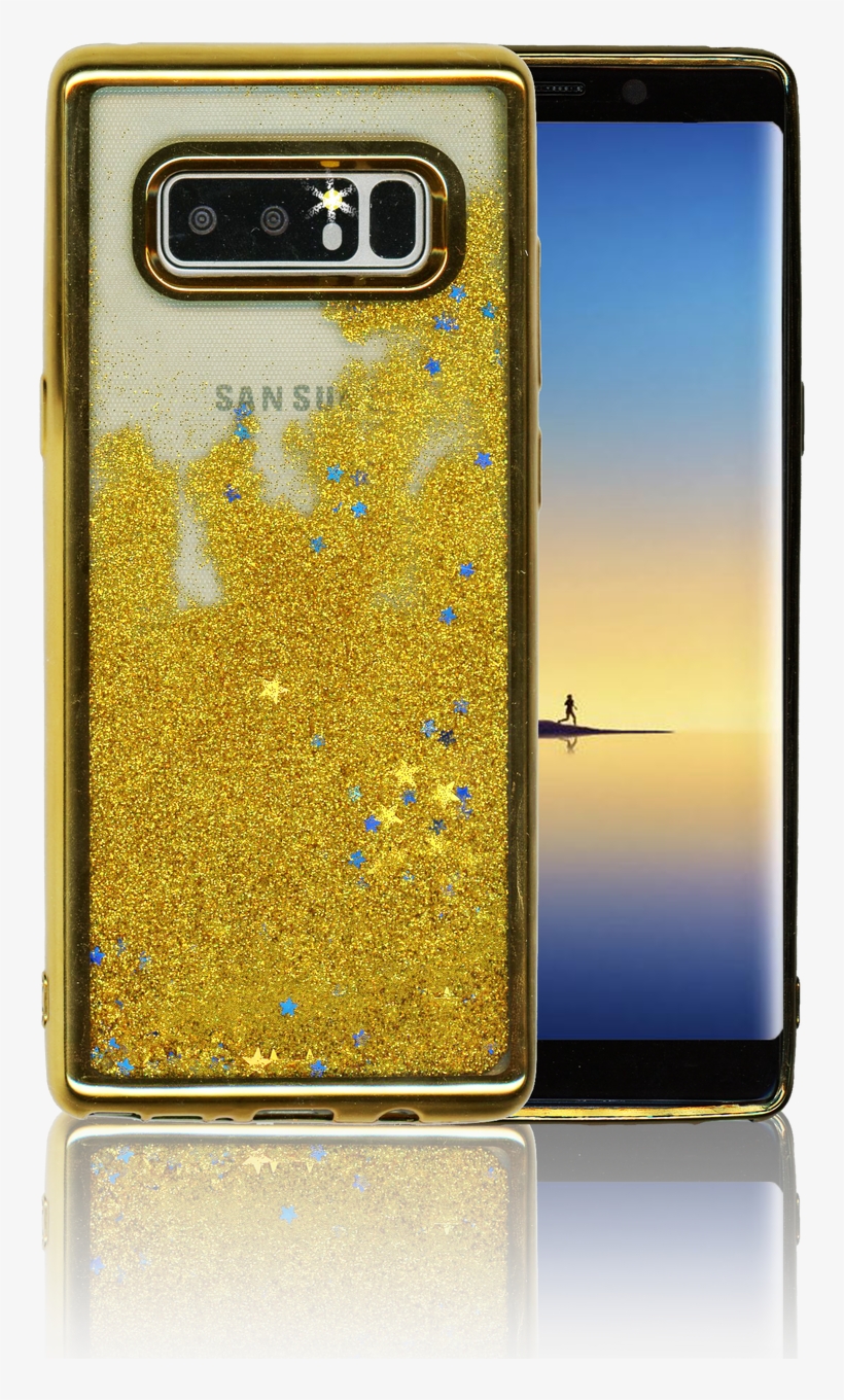 Samsung Galaxy Note 8 Mm Electroplated Water Glitter - Samsung Galaxy, transparent png #1872347