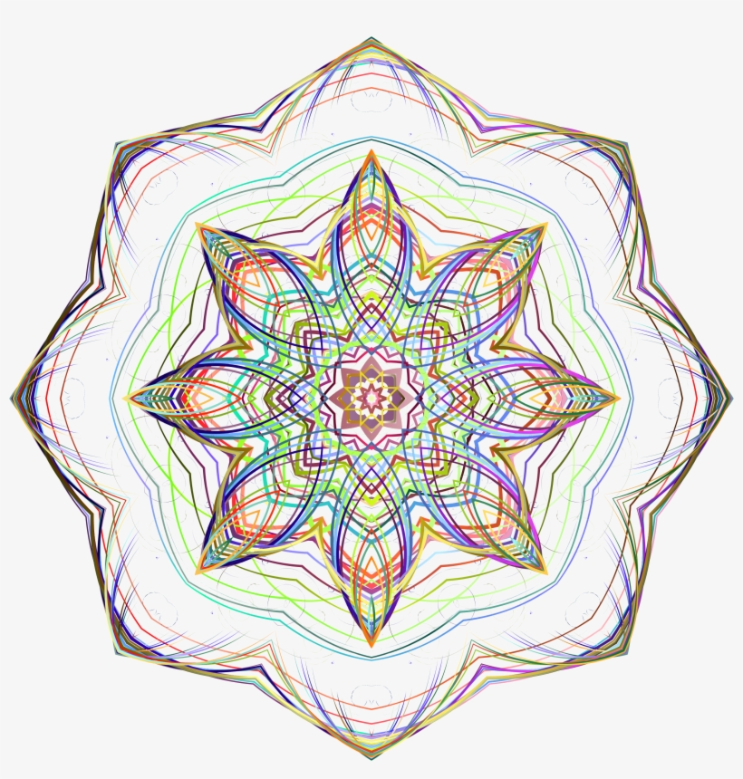 Big Image - Mandala On No Background, transparent png #1872421