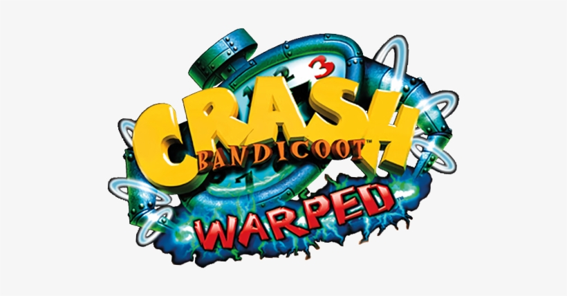 Crash Bandicoot - Crash Bandicoot 3 Logo, transparent png #1873262