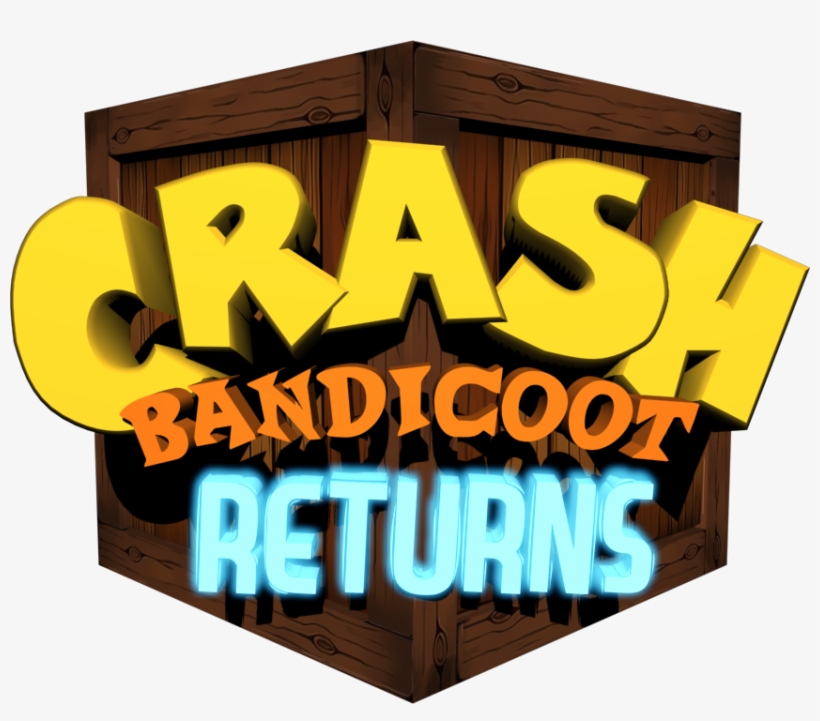 Crash Bandicoot Returns - Crash Bandicoot Returns Logo, transparent png #1873283