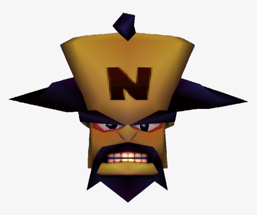 Crash Bandicoot 3 Warped Doctor Neo Cortex Head In - Crash Bandicoot Cortex Head, transparent png #1873310