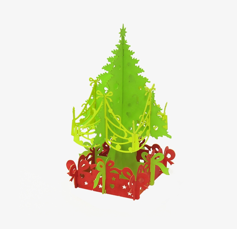 Christmas Tree With Presents Puzzlepop - Christmas Tree, transparent png #1873646