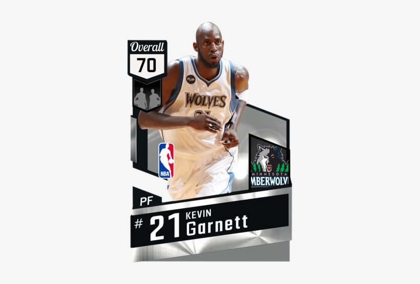 Kevin Garnett Silver Card - Reggie Miller Nba 2k17, transparent png #1873761
