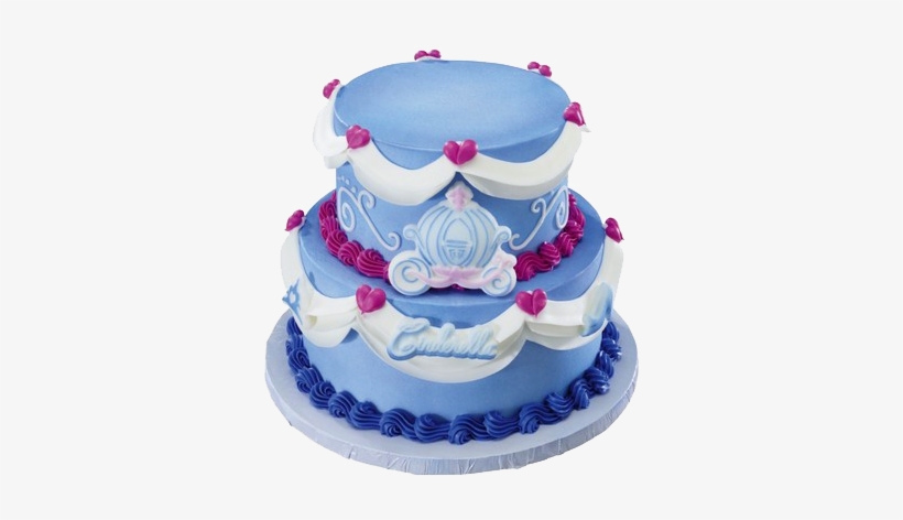 Disney-cinderella Edible Sugar Cake Topper Decoset, transparent png #1874037