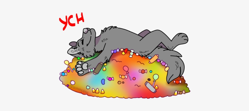 Pile Of Candy Png Graphic Library Stock - Candy, transparent png #1874103