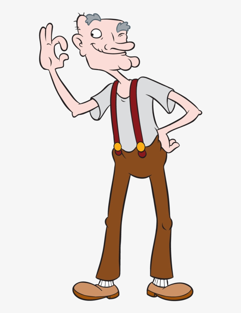 Clip Art Transparent Stock Grandpa Clipart Grandson - Hey Arnold Nickelodeon, transparent png #1874425