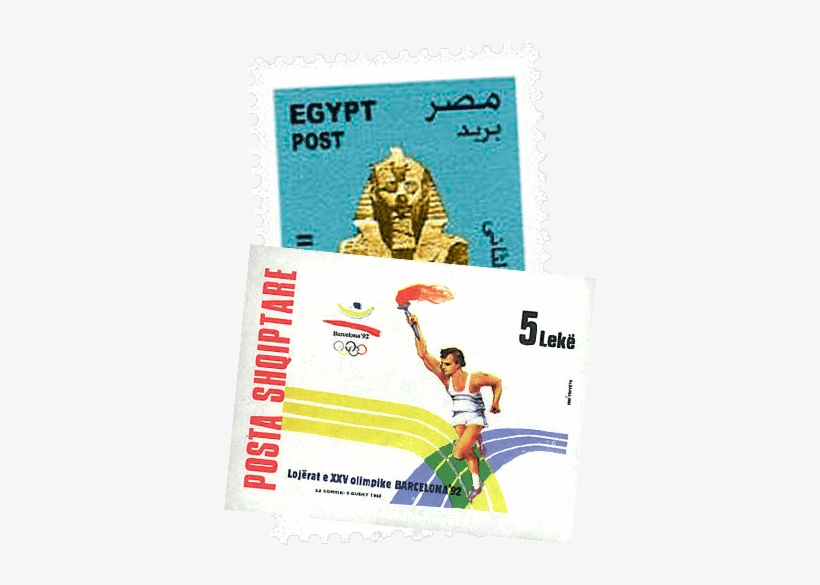 Stamps - 1992 Summer Olympics, transparent png #1874582