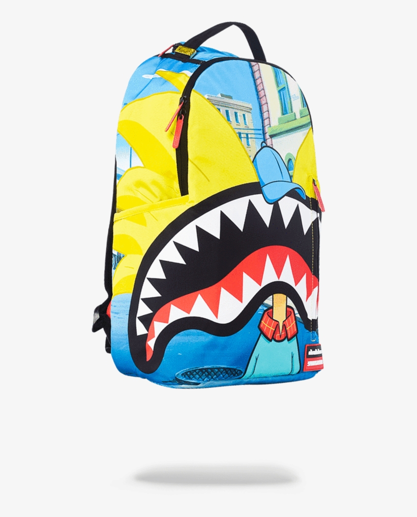 Hey Arnold Shark Mouth - Sprayground Hey Arnold Backpack, transparent png #1874696