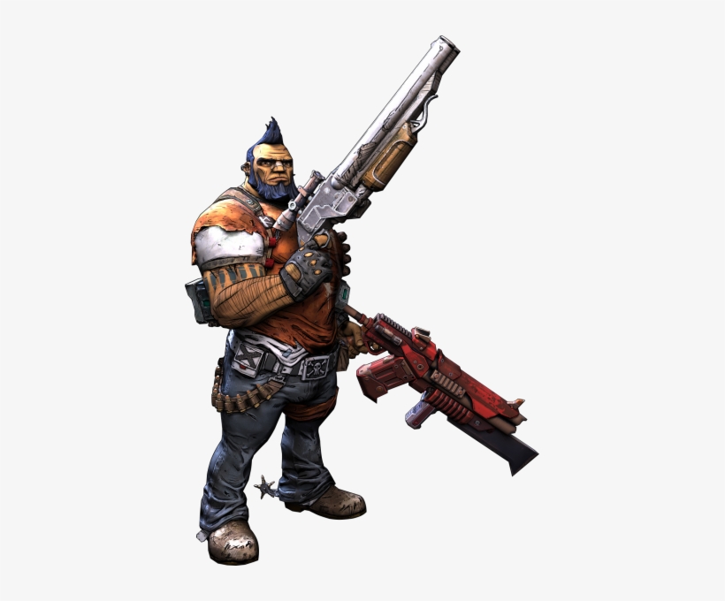 Borderlands 2 Render Comments - Borderlands 2 Salvador Png, transparent png #1874718