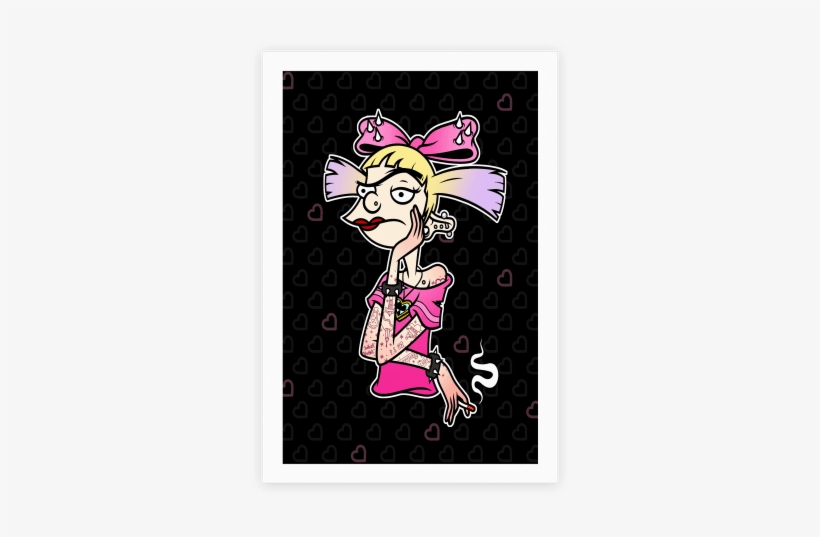 Punk Helga Poster - Punk Helga American Apparel Tank, transparent png #1874836