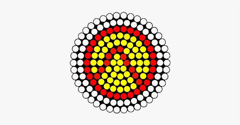 Borderlands Symbol Perler Bead Pattern / Bead Sprite - Beach Ball Perler Beads, transparent png #1874865