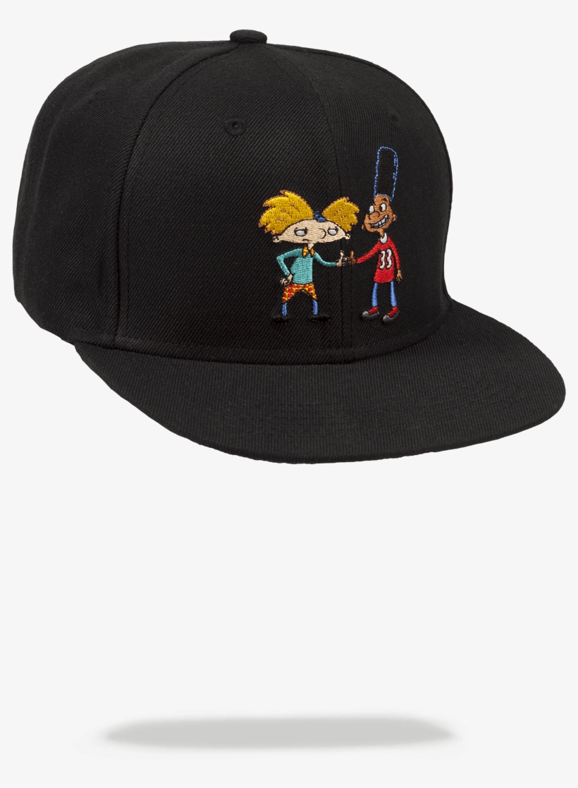 Hey Arnold Snapback - Sprayground Hey Arnold & Gerald Snap Back | Black, transparent png #1874882