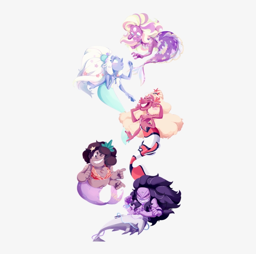 2 - Fusion Mermaids Steven Universe, transparent png #1875042