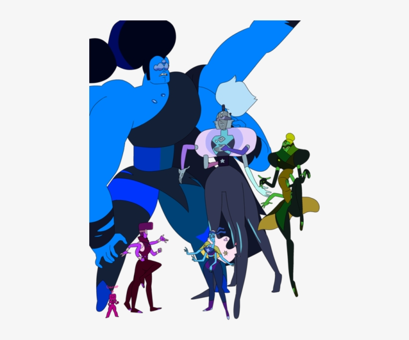 Almost All Crystal Gem Fusions With Covellite - Crystal, transparent png #1875115