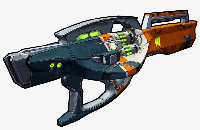 One - Hue - Borderlands - Borderlands All Weapons Png, transparent png #1875188