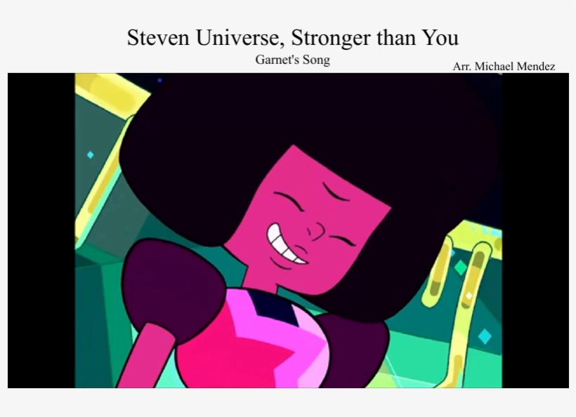 Steven Universe, Stronger Than You Sheet Music Composed - Steven Universe Stronger Than You Violin Sheet Music, transparent png #1875293
