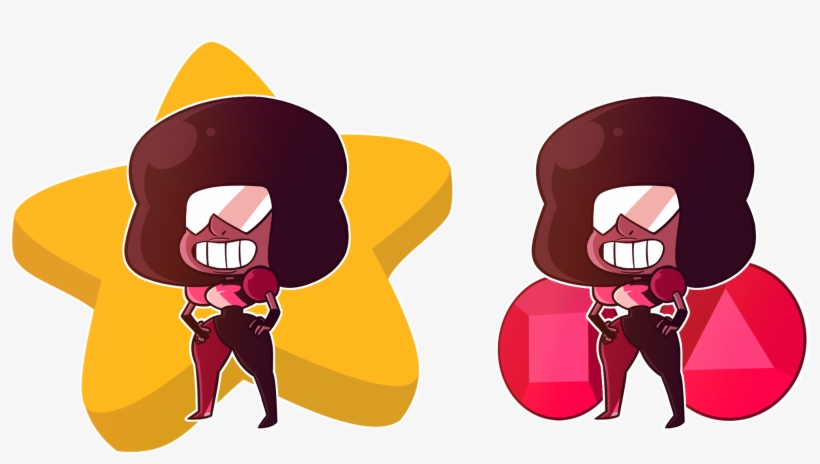 Steven Universe Chibi Garnet Steven Universe Pinterest - Garnet Steven Universe Chibi, transparent png #1875436