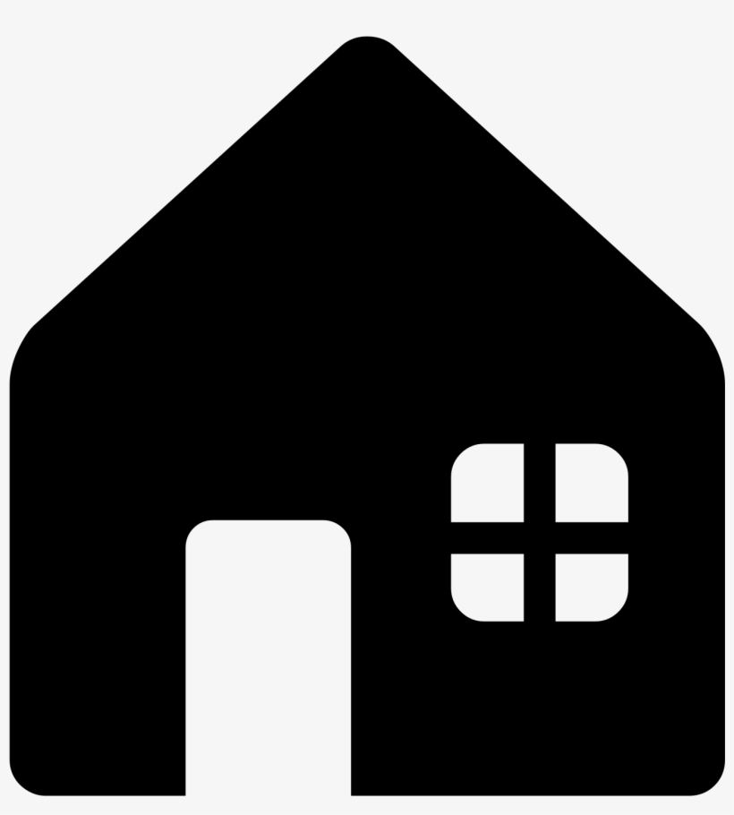 Open - House Emoji Png Black N White, transparent png #1875458