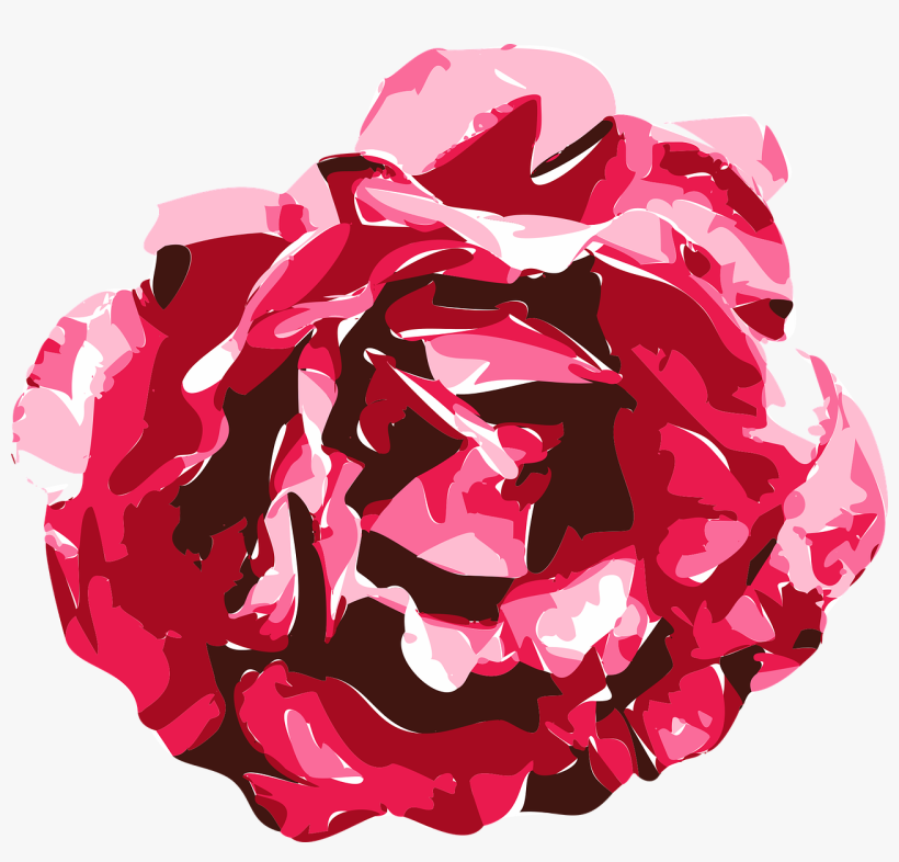 Roses Vector Png - Rose Drawing Png, transparent png #1875483