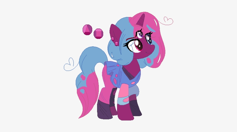 Dem0nicvibes, Cotton Candy Garnet, Cotton Candy Mom, - Steven Universe Garnet Mlp, transparent png #1875683