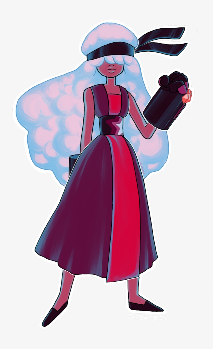 Alternate Garnet I Had A Lot Of Fun Coloring Her Hair, - Steven Universe Garnet And Sapphire Hair, transparent png #1875796