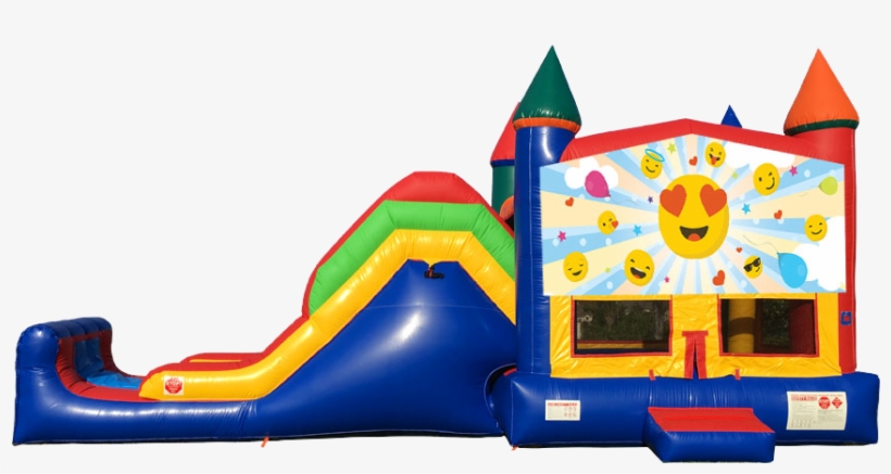 Emoji Super Combo 5 In 1 From Awesome Bounce Of Michigan - Emoji Bounce House Rental, transparent png #1875816