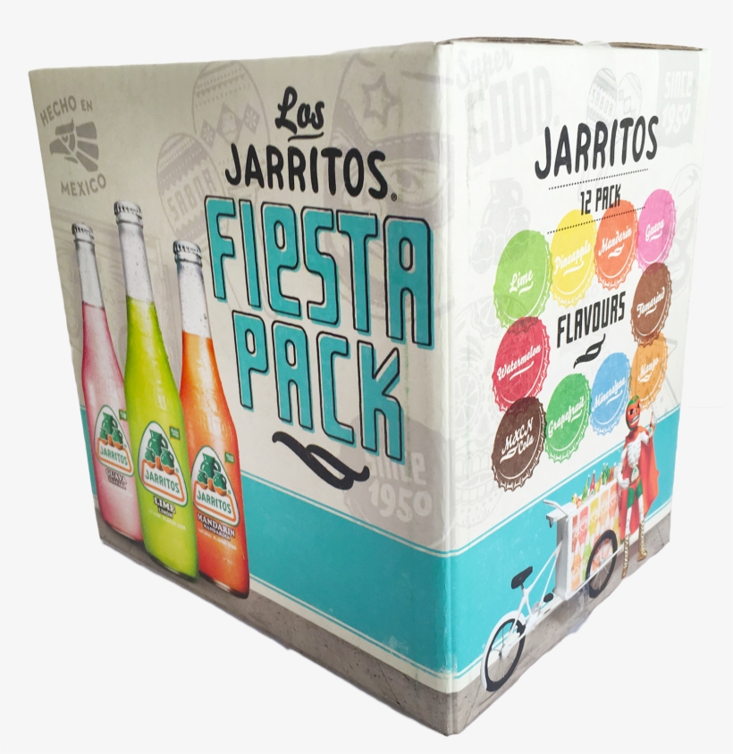 Jarritos Fiesta Pack 12 X 370ml - Jarrito 12 Pack, transparent png #1876035