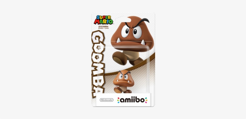Super Mario Collection - Amiibo Goomba Png, transparent png #1876126