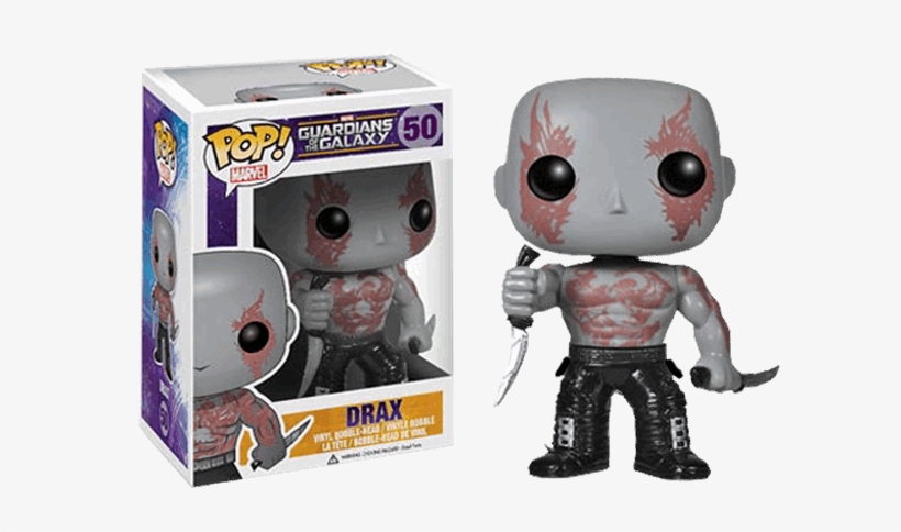 Drax Pop Figure, transparent png #1876571