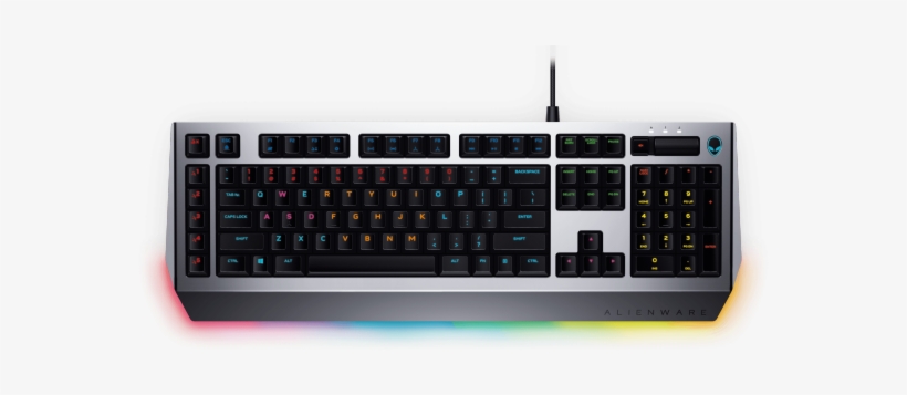 Credit//alienware - Teclado Alienware Pro Gaming, transparent png #1876664