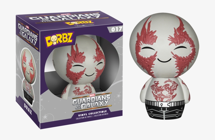 Guardians Of The Galaxy - Dorbz Guardian Of The Galaxy Drax Vinyl Figure, transparent png #1876815