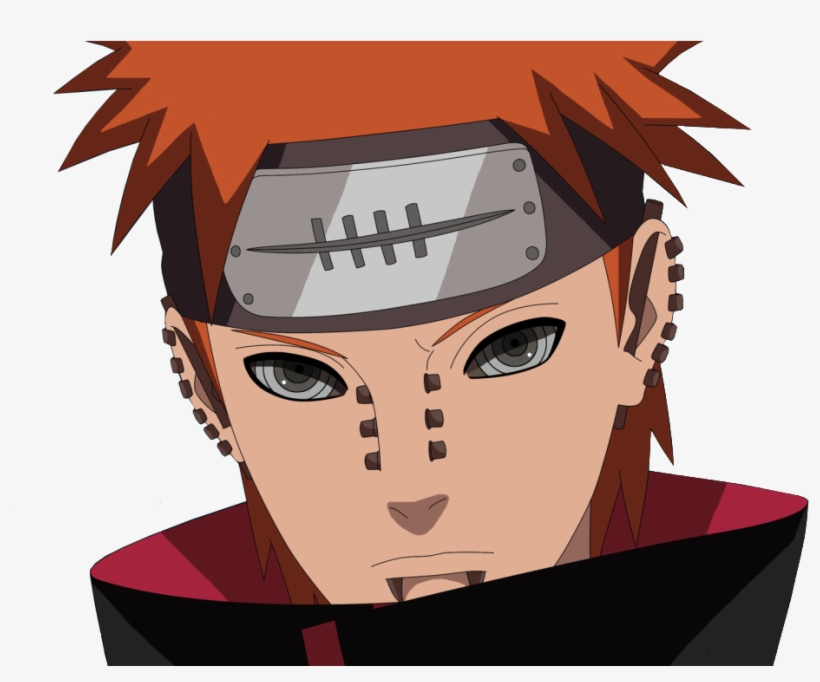 Pain Transparent Naruto Shippuden - Pain Naruto No Background, transparent png #1877258