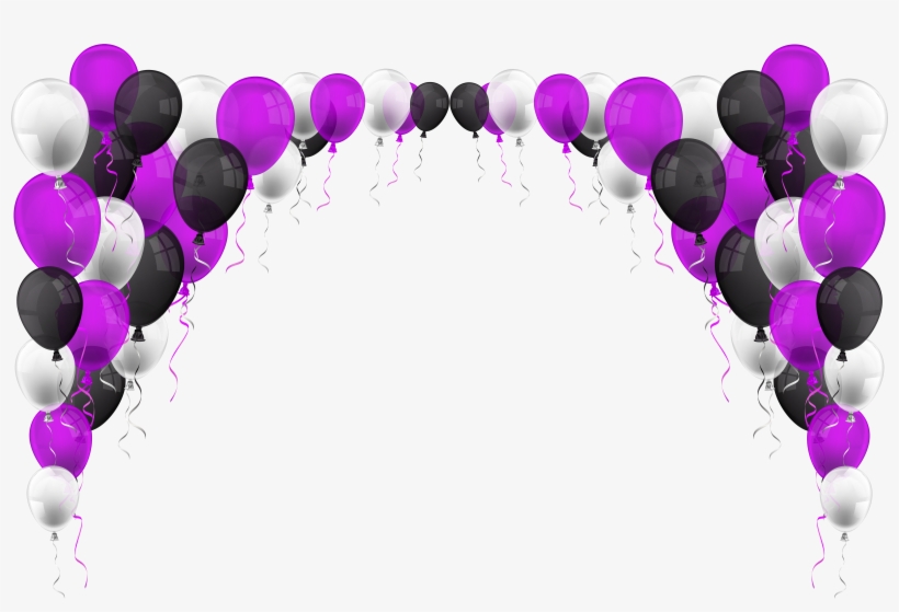 Balloons Decoration Transparent Png Clip Art Image, transparent png #1877261