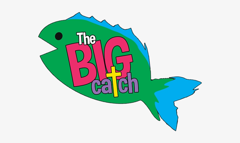 Fbc Longview The Big Catch Fish Logo - First Baptist Church-longview, transparent png #1877312