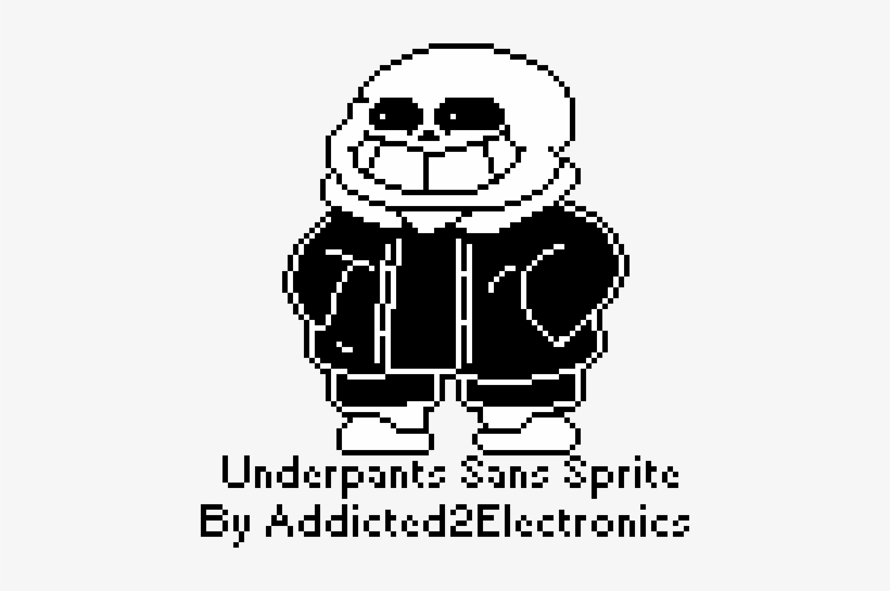 Pixilart - UNDERPANTS SANS BATTLE by MrLFG