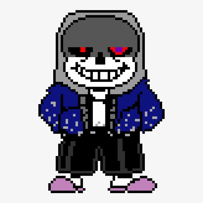 Sans Sprite - Dust Sans Pixel Art, transparent png #1877425