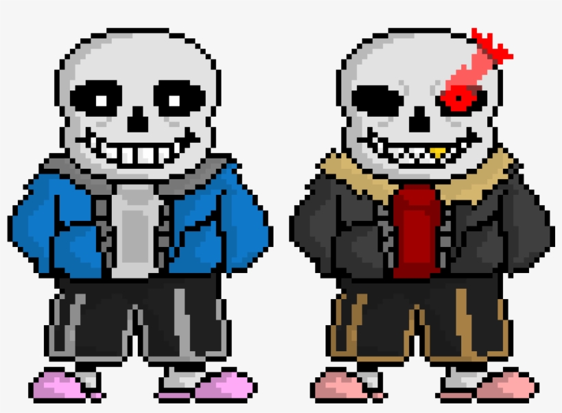 Pixilart - Underfell Sans (Battle) by AmazinG