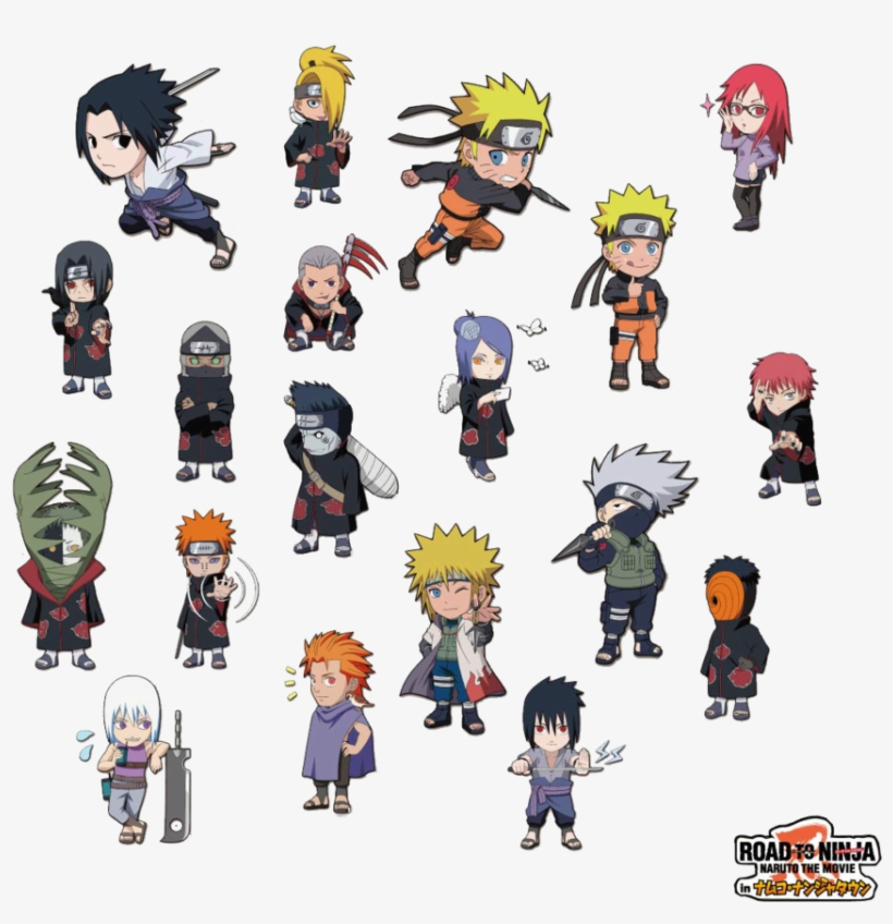 Chibi Naruto Shippuden Characters - Chibi Cute Naruto Characters, transparent png #1877560