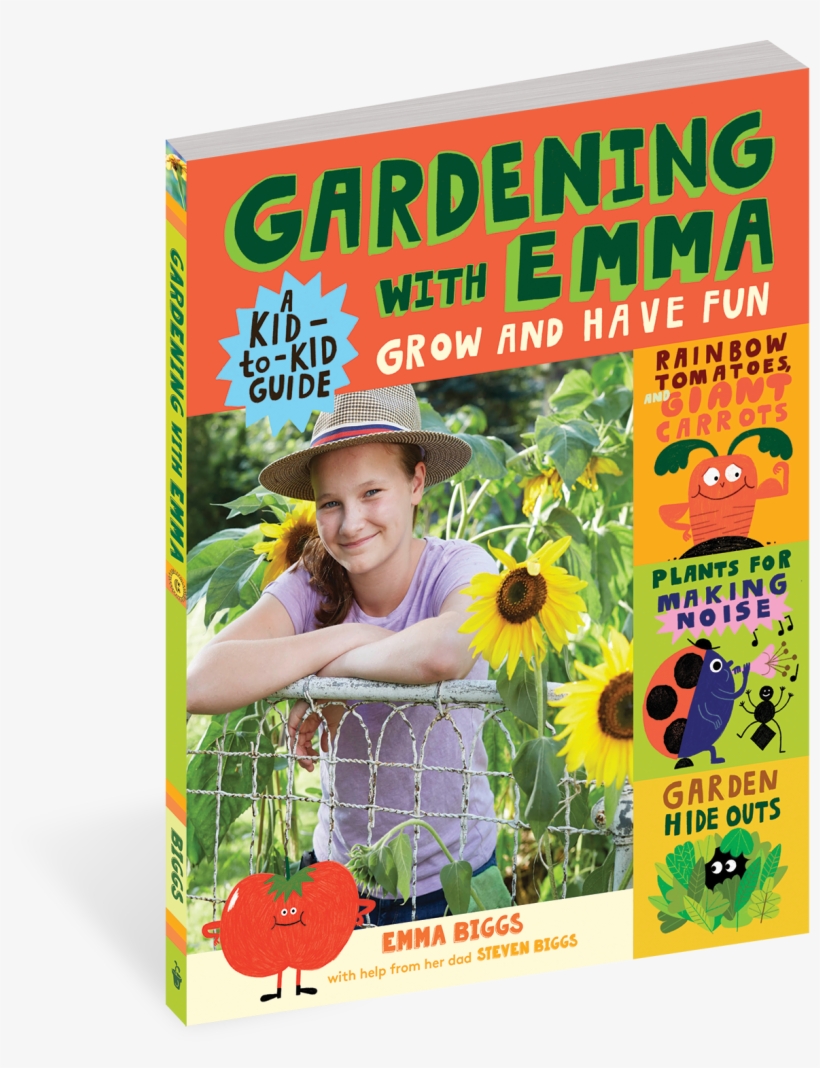 Cover - Gardening With Emma: Grow And Have Fun: A Kid-to-kid, transparent png #1877589