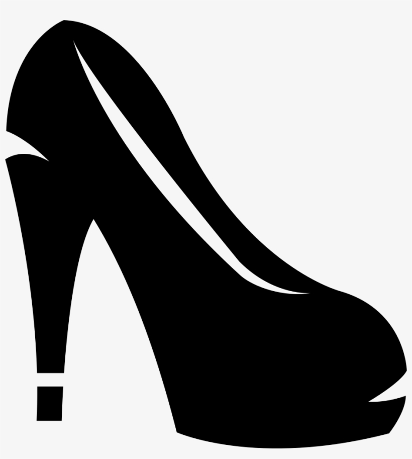 Feminine Heel Shoe Png Icon Free Download - Shoe, transparent png #1877636