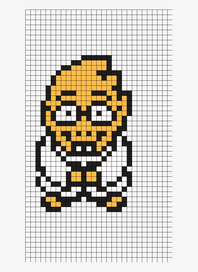 Alphys Undertale Perler Bead Pattern - Central City Brewing Co Ltd, transparent png #1877703